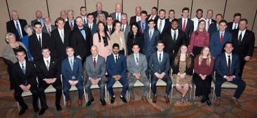 Builders' Association Scholarship Benefactors and Recipients, February 21, 2020