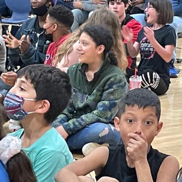 Children at Boys & Girls Clubs of Greater Kansas City reacting to Comcast surprising them by donating laptops