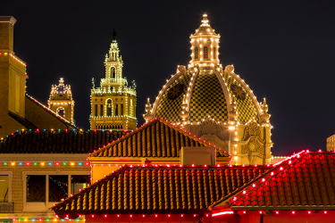 Photo of Plaza Lights on buildings